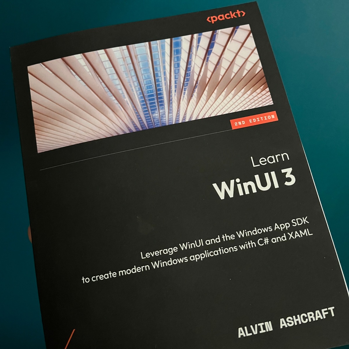 Book cover: Learn WinUI 3 2nd Edition by Alvin Ashcroft